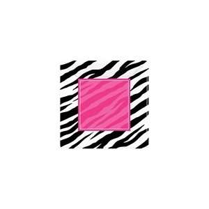  Zebra Pink Party 7 Inch Plates: Health & Personal Care