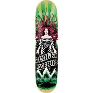 Zero Skateboards Cole Venus Deck:  Sports & Outdoors