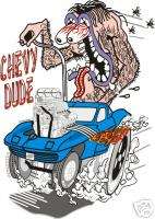 Rat Fink Ed Roth Chevy Dude Corvette T Shirt  