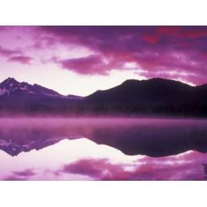 Sparks Lake, Deschutes National Forest, Oregon, USA Photographic 