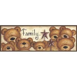    Family Finest LAMINATED Print Mary Ann June 18x6: Home & Kitchen