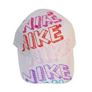   Girls Shadow Baseball Cap in White/Pink Size 4 6x: Sports & Outdoors