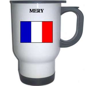  France   MERY White Stainless Steel Mug: Everything Else