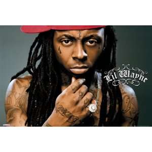 Lil Wayne Tattoos Bling Urban Hip Hop Rap Music Poster 24 