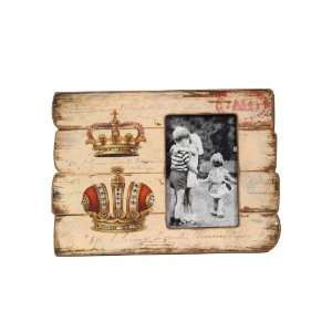  Wilco Imports Frame with Crowns and Rhinestone Jewels 