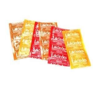 Lifestyles Lucious Flavors Premium Lifestyles Latex Condoms Lubricated 