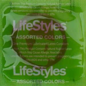  Lifestyles Assorted Colors 1000 Pack Health & Personal 