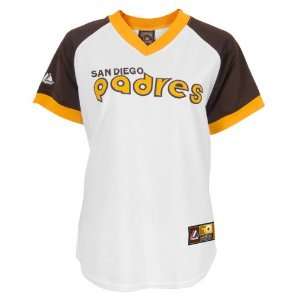  San Diego Padres Womens Cooperstown Replica Jersey 