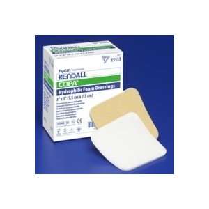  Kendall Copa Hydrophilic Foam Dressing 3.5 X 3 Inch Each 