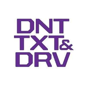  Dnt Txt Drv Round Sticker: Arts, Crafts & Sewing