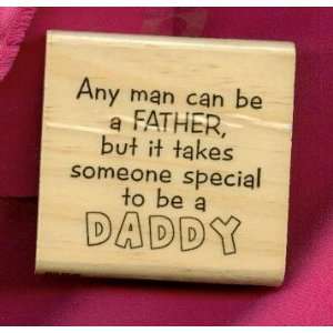  Daddy Rubber Stamp: Arts, Crafts & Sewing