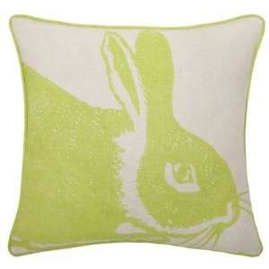  Thomas Paul LN 0186 KIW Bunny Linen Pillow in Kiwi: Home 