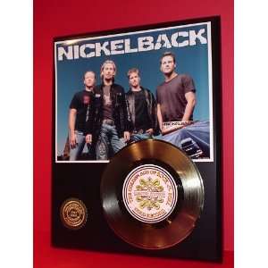  NICKELBACK GOLD RECORD LIMITED EDITION DISPLAY: Everything 