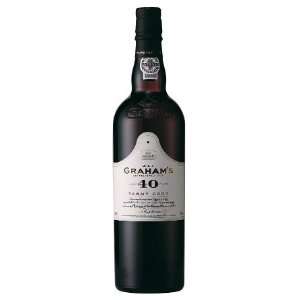  Grahams 40 Year Old Tawny Port: Grocery & Gourmet Food