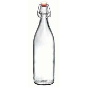  Bormioli Rocco Giara Clear Glass Bottle With Stopper: Home 