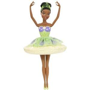  Disney Princess Water Ballet Tiana Doll: Toys & Games