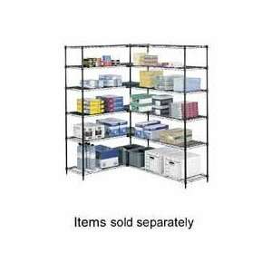  distributed. Wire shelving is made from strong, welded steel wire