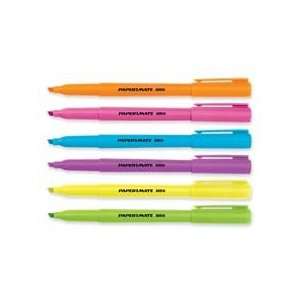 Paper Mate : Intro Highlighters, Chisel Tip, Fluorescent Pink  :  Sold 