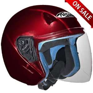  Vega Helmets   Vega NT 200 Helmet Black Cherry Automotive