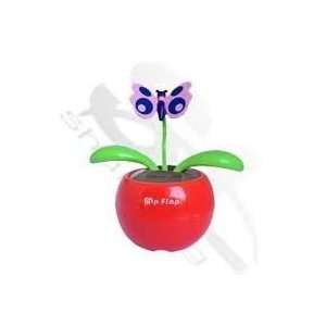  New Solar Powered Flip Flap Swing Butterfly: Toys & Games