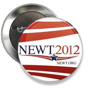   Newt Gingrich Campaign Button (Set of 10) 3 Round