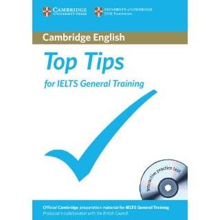 Top Tips for Ielts General Training Paperback With CD Rom by Cambridge 