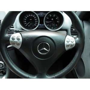 Silver Trim Dashboard Interior Kit Car Accessories Mercedez Benz SLK 