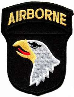  101st Airborne SSI Embroidered Patch US Army Screaming Eagles 