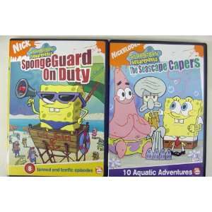  SpongeBob Squarepants DVD Set (2 DVDs) 