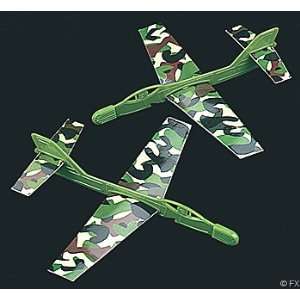  Camouflage Military Airplane Gliders (144 pcs): Toys 