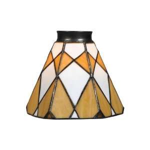 Crackles Fan And Vanity Light Shade: Home & Kitchen