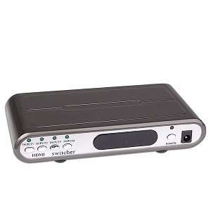  4 Port HDMI Switch with Remote Control: Electronics