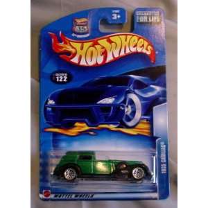   : Hot Wheels 2003 1935 Cadilllac GREEN #122 1:64 Scale: Toys & Games