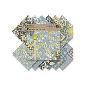  Amy Butler Lotus 12x12 Faded China Paper Pad: Office 