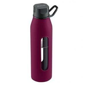    NEW Glass Water Bottle 20oz Purple   13008: Office Products