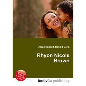  Rhyon Nicole Brown Ronald Cohn Jesse Russell Books