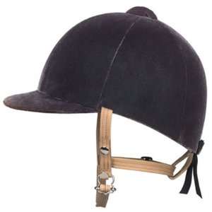    IRH Royale Cotton Velvet Show Riding Helmet