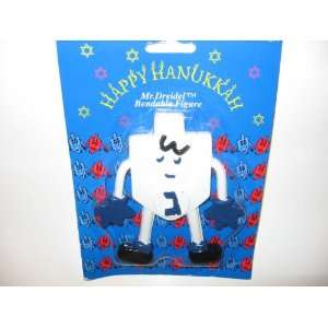  Happy Hanukkah Mr. Dreidel Bendable Figure Toys & Games