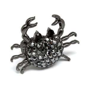 Sea Creature Crab Crystal Stone Cocktail Ring: Everything 