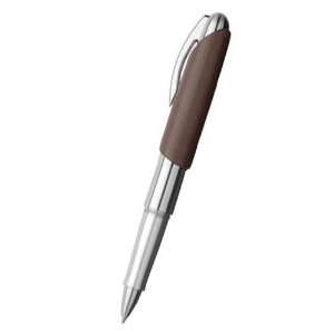   P3150 Collection Brown Leather Rollerball Pen 140511: Electronics