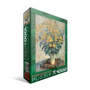  Jerusalem Artichoke by Claude Monet 1000 Piece Puzzle 