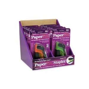  Staplers, 15 Sheet Cap., Assorted   Sold as 1 DS   Display showcases 