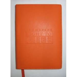    Orange Leather Journal   Tennessee Right to Life: Everything Else