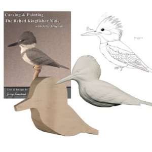  Woodcarving   BELTED KINGFISHER KIT