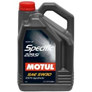 Motul 842651 4PK 5W 30 Synthetic Gasoline and Diesel Oil for EURO IV 