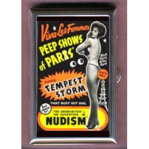  TEMPEST STORM PEEP SHOW SEXY Coin, Mint or Pill Box Made 