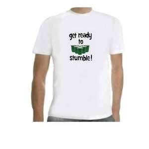  St Patricks Day (Get Ready To Stumble) Tshirt Size 3XLarge 