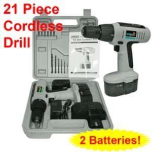  GREEN™ 21 Piece 18 volt Cordless Drill Set Automotive