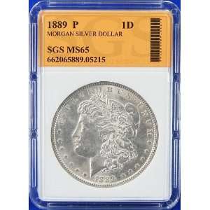  1889 P MS65 Morgan Silver Dollar Graded by SGS: Everything 
