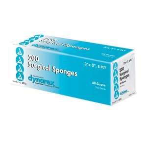  SPONGE N/S 12 PLY 3X3 3233 DYN 200BX DYNAREX CORP. Health 